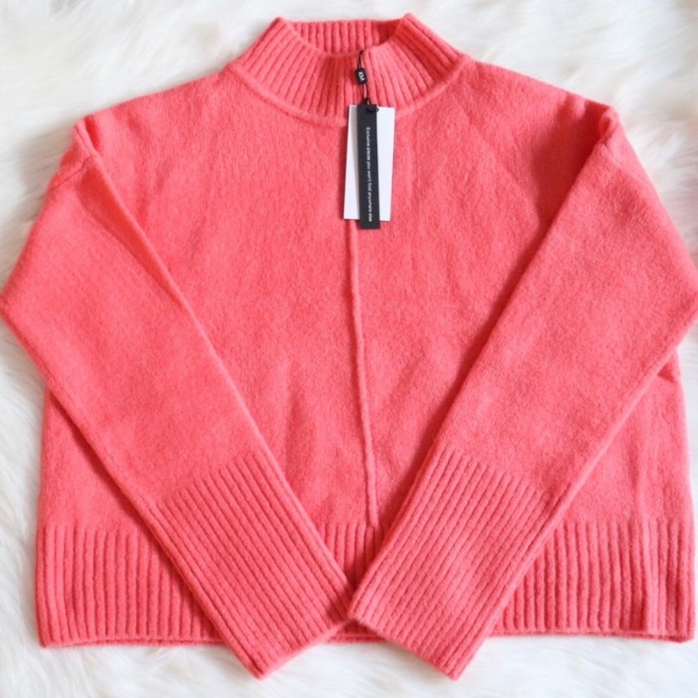 Karen Millen Pink Oversized Sweater Size Medium